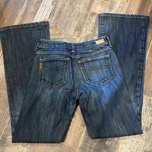 Paige Denim Dark Wash Flare Jean